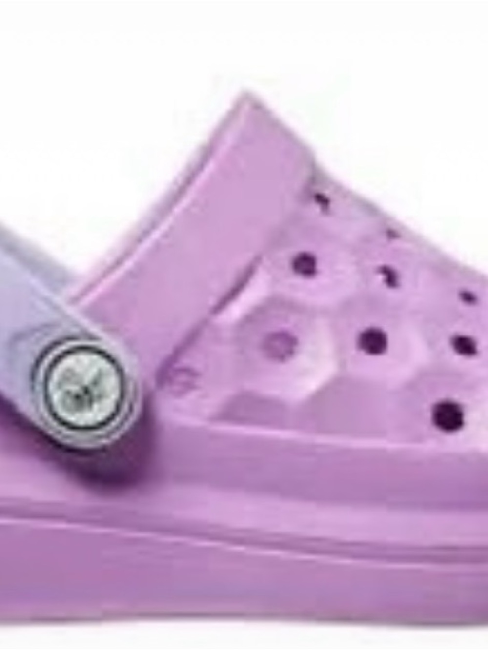 Kids Lightweight Lavender Slip-On Sandal